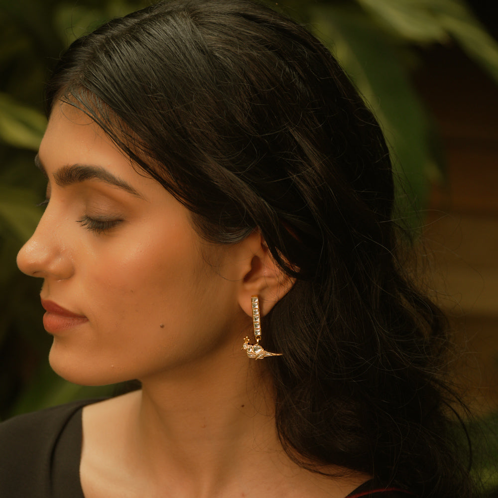 Colby Earrings - fantasy jewelry with elegance and charm, perfect for royal and magical moments.