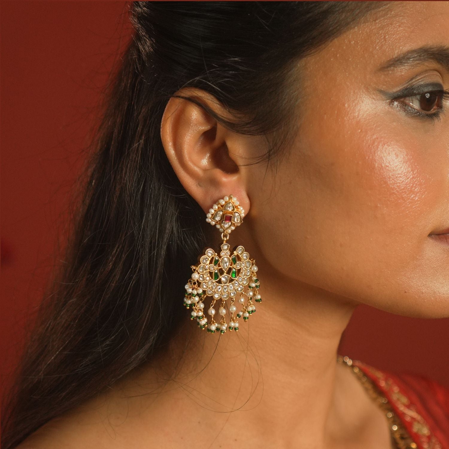 Brishiti Earring, 925 silver