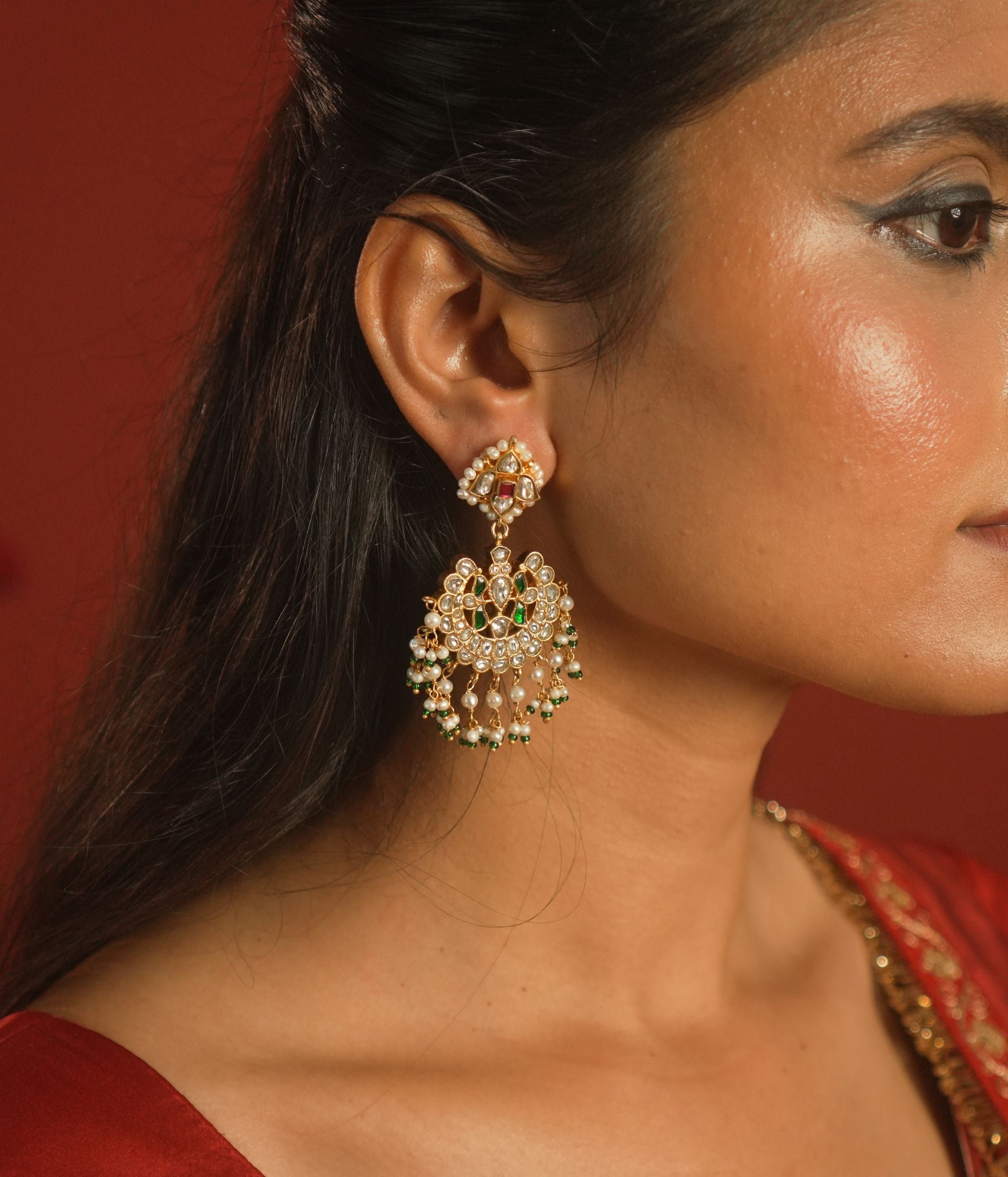 Brishti Kundan Earring