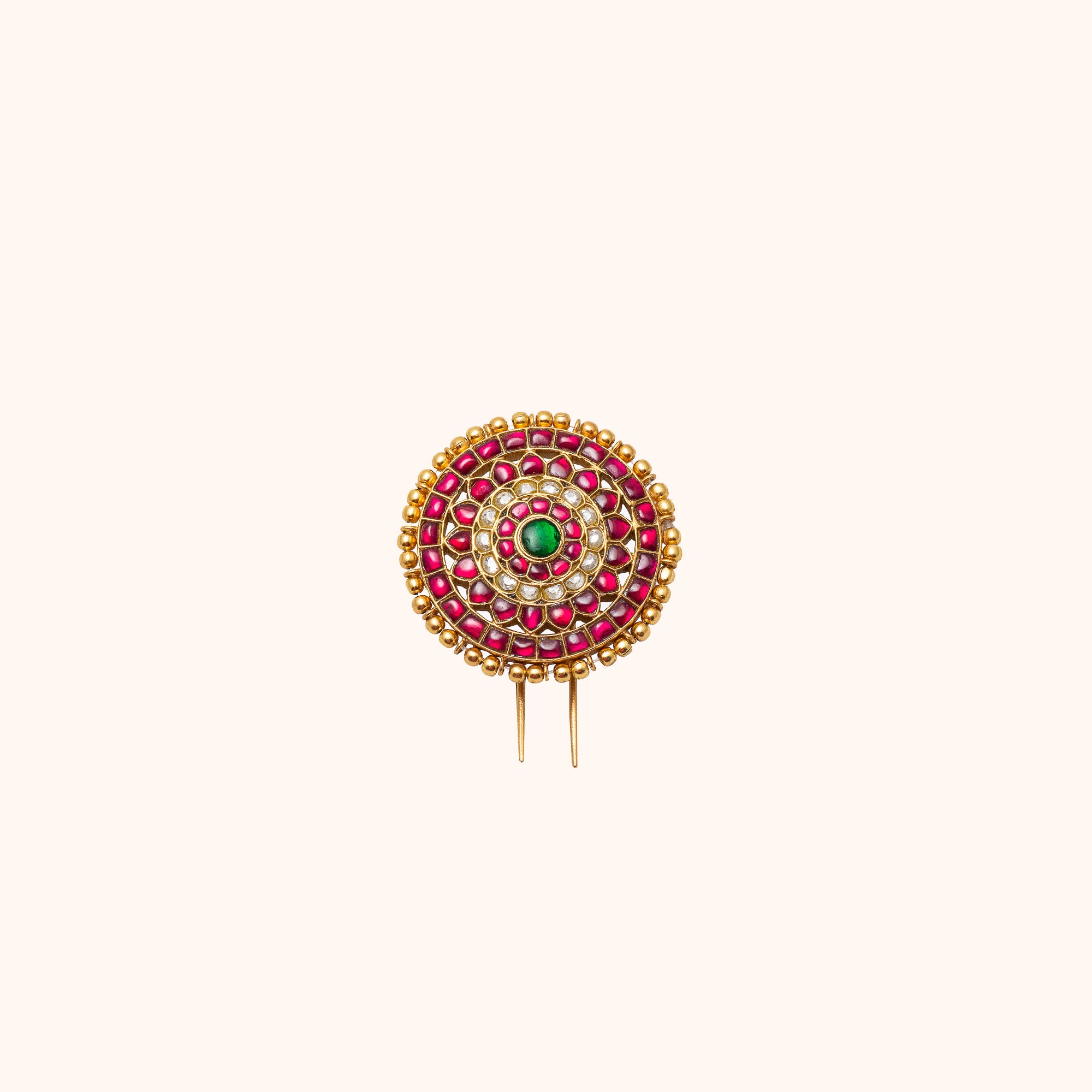 Suriyan Kundan Hair Pin