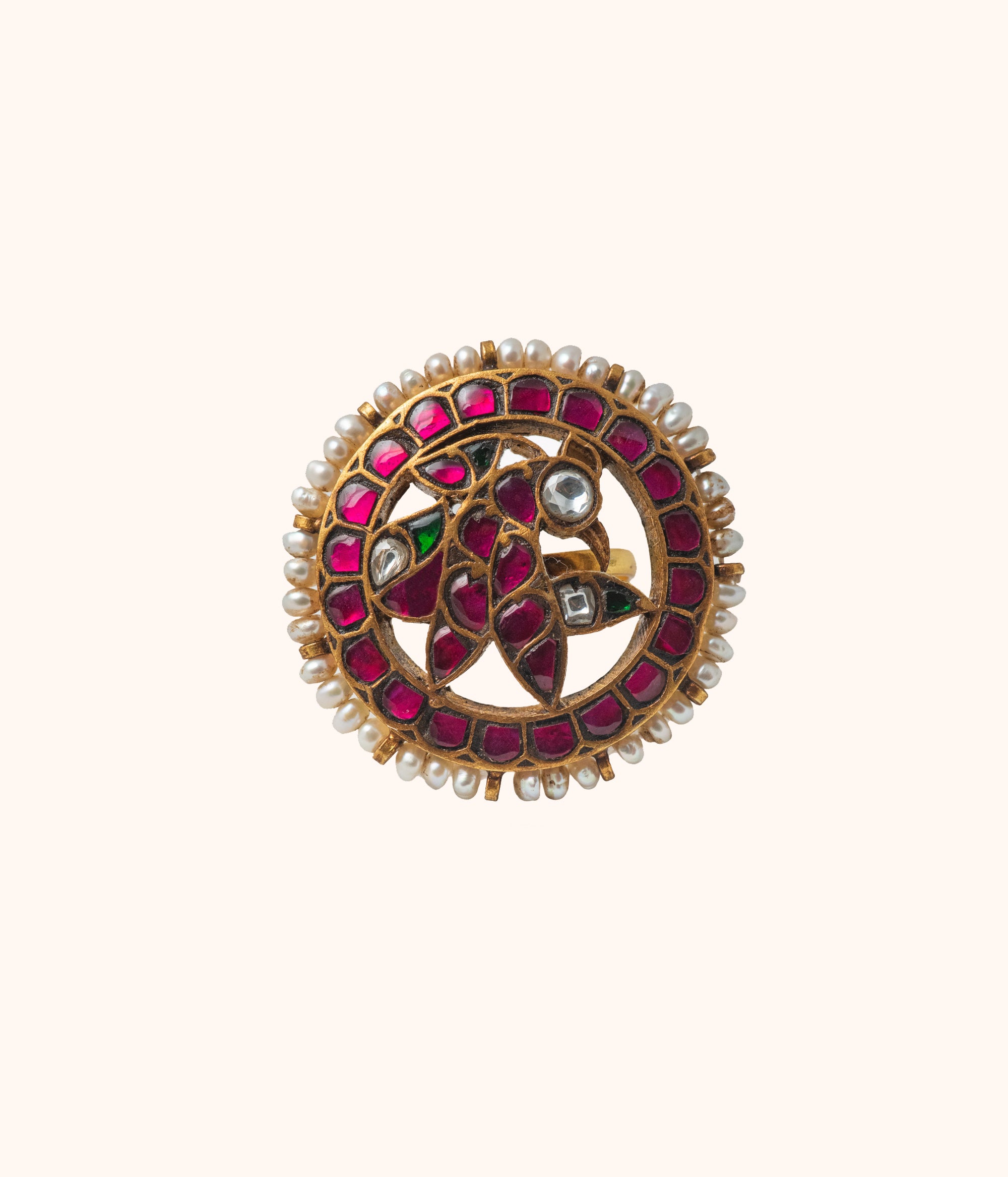 Mayuri Peacock Inspired Ring