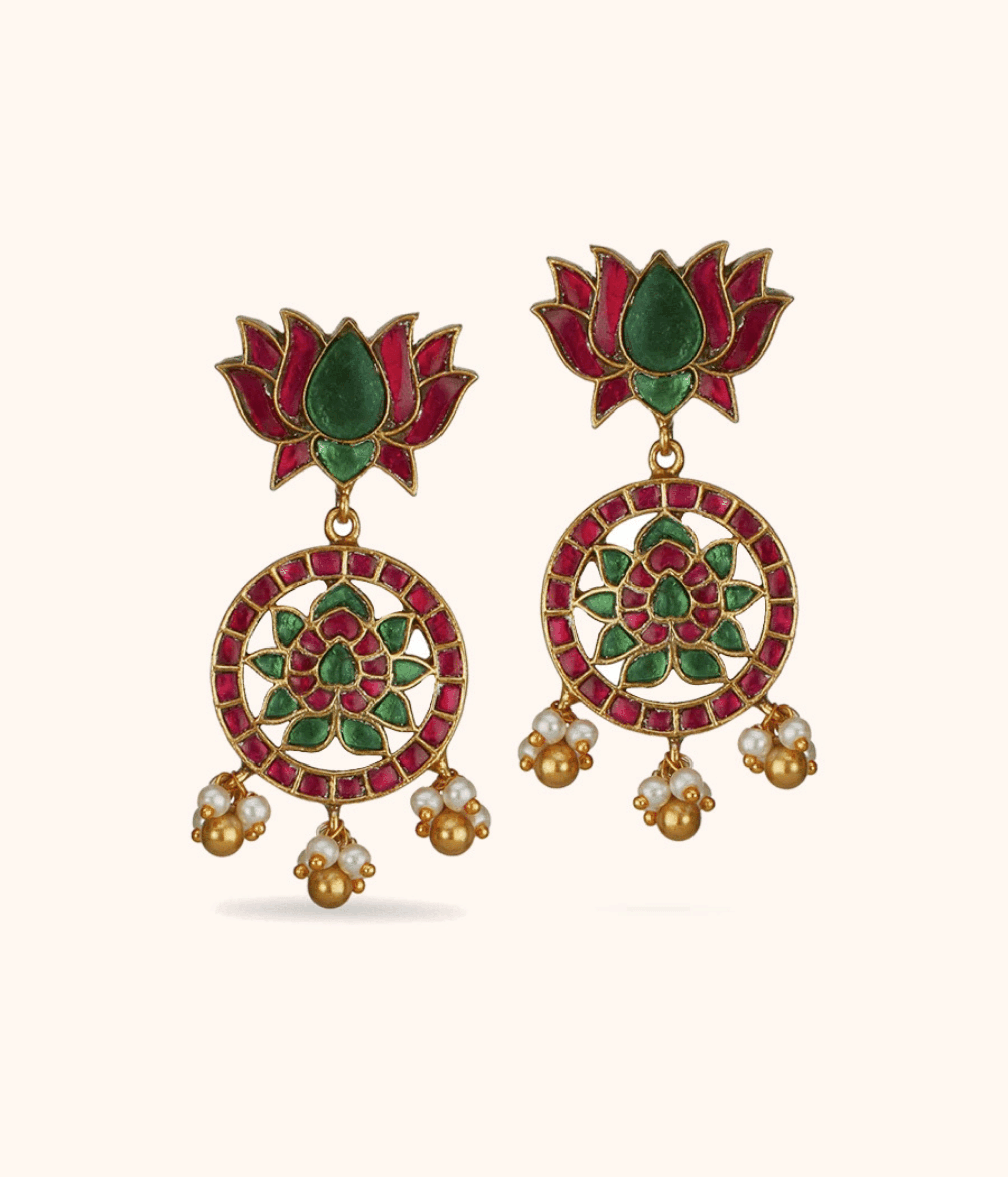 Kamala Kundan Earring