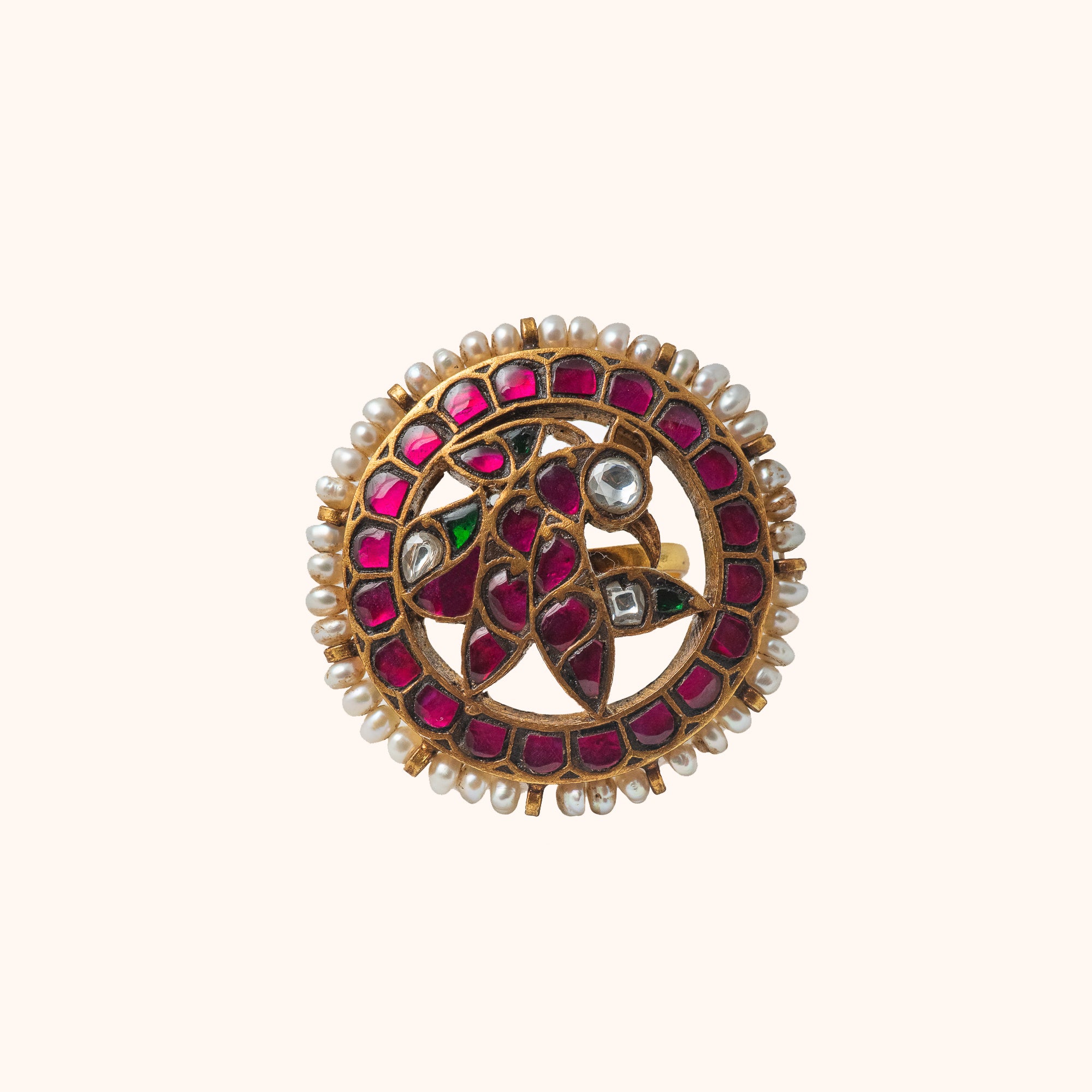 Mayuri Peacock Inspired Ring
