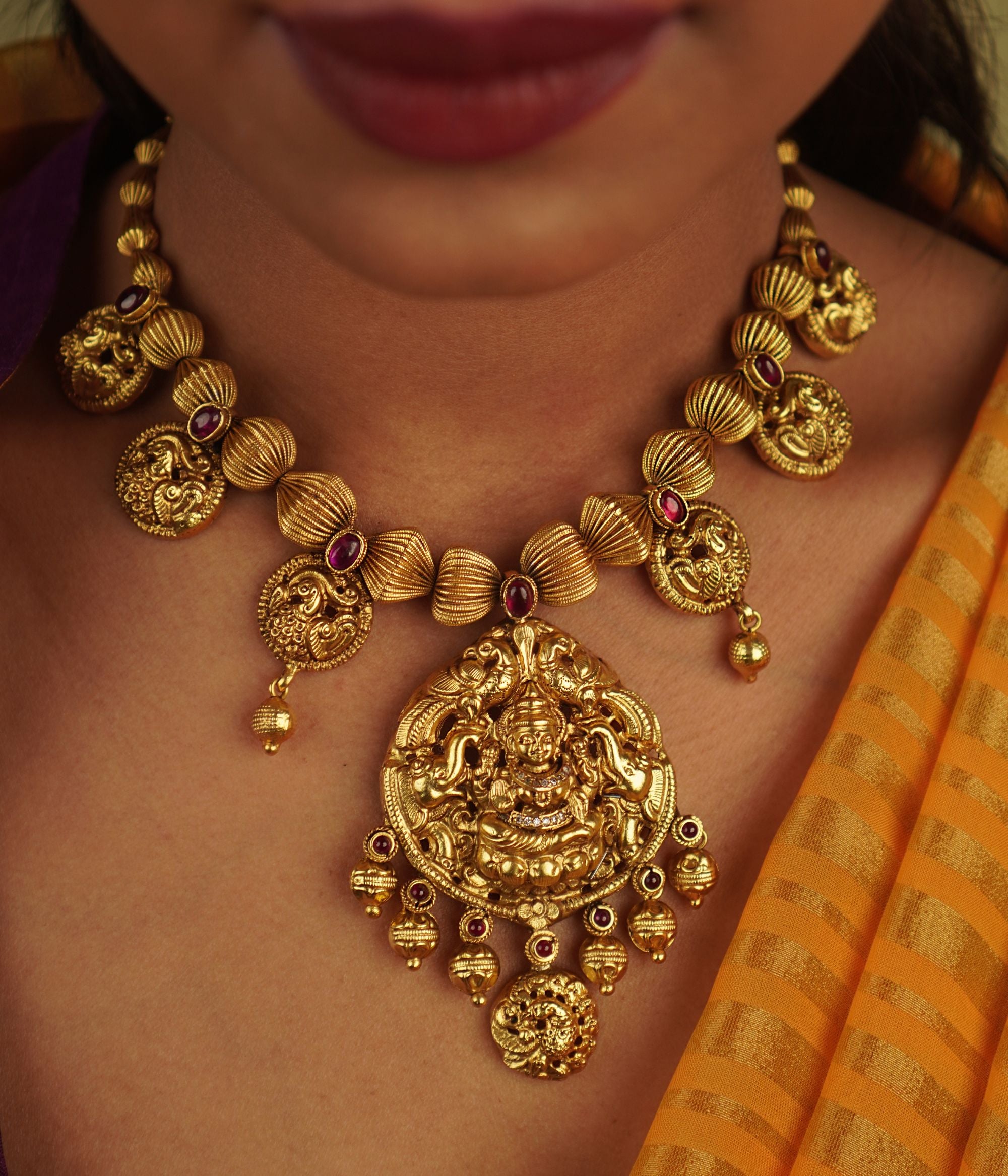 Mehuli Lakshmi Necklace