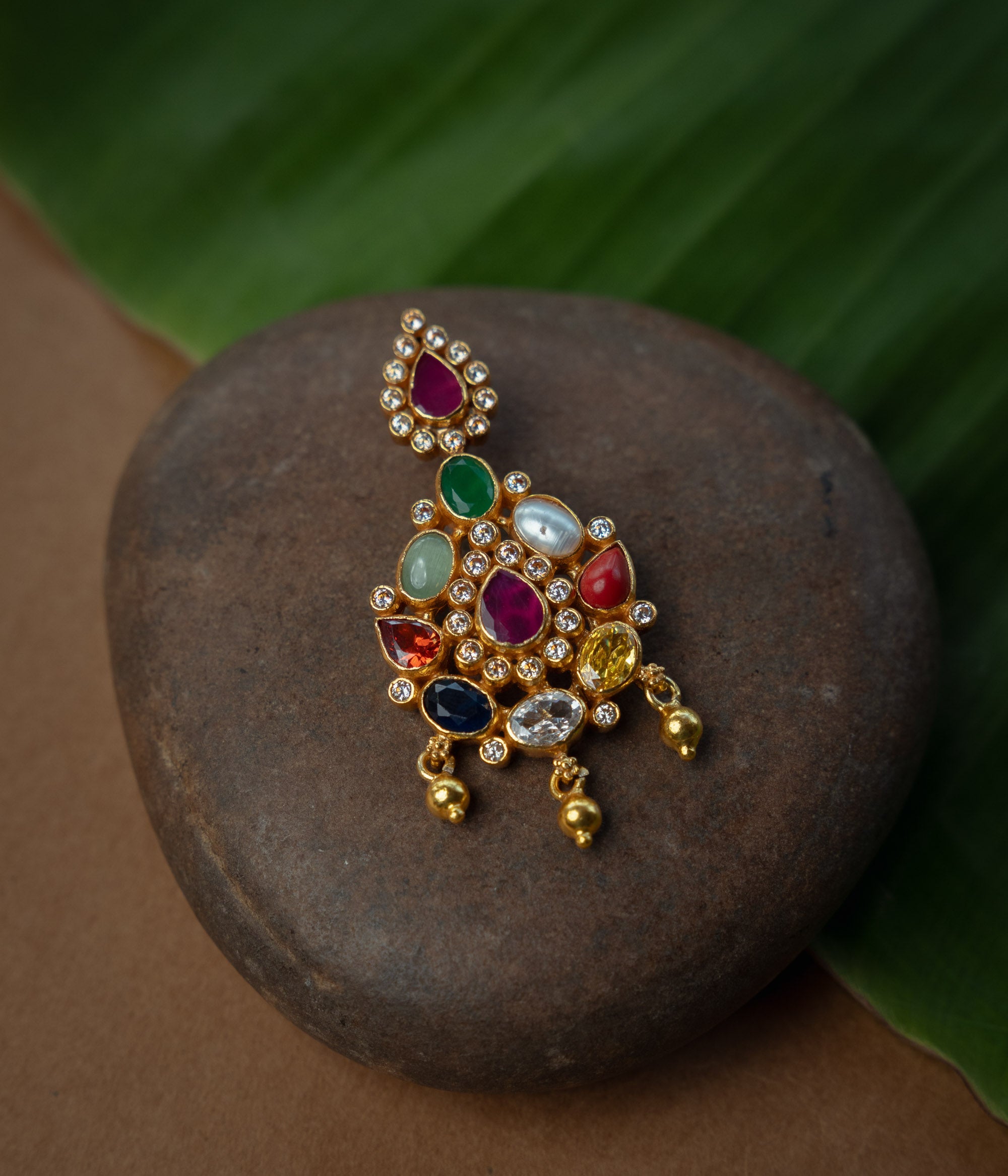 Navaratna Swarovski pendant, magical charm
