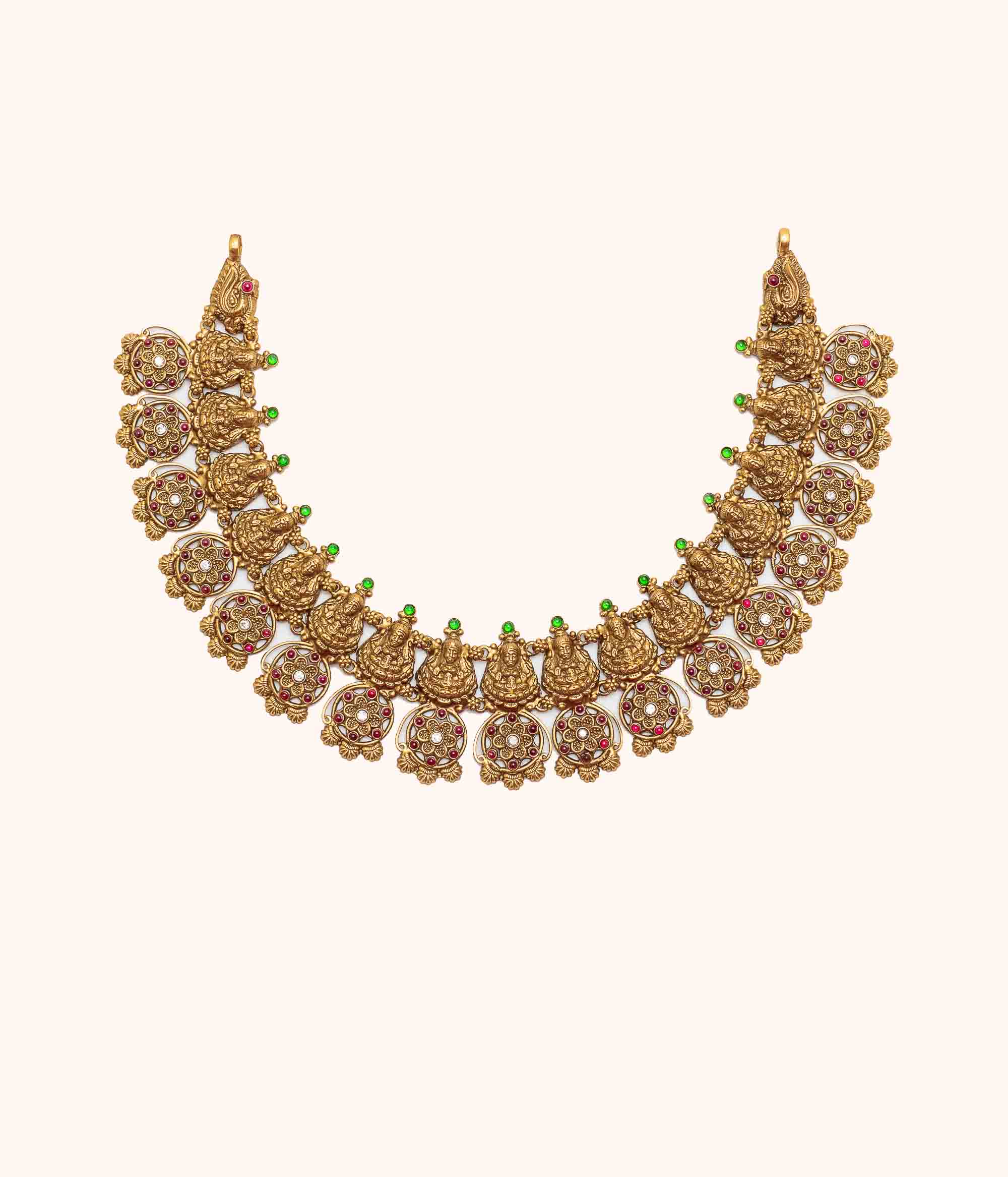 Orrie Lakshmi Inspired Temple Necklace