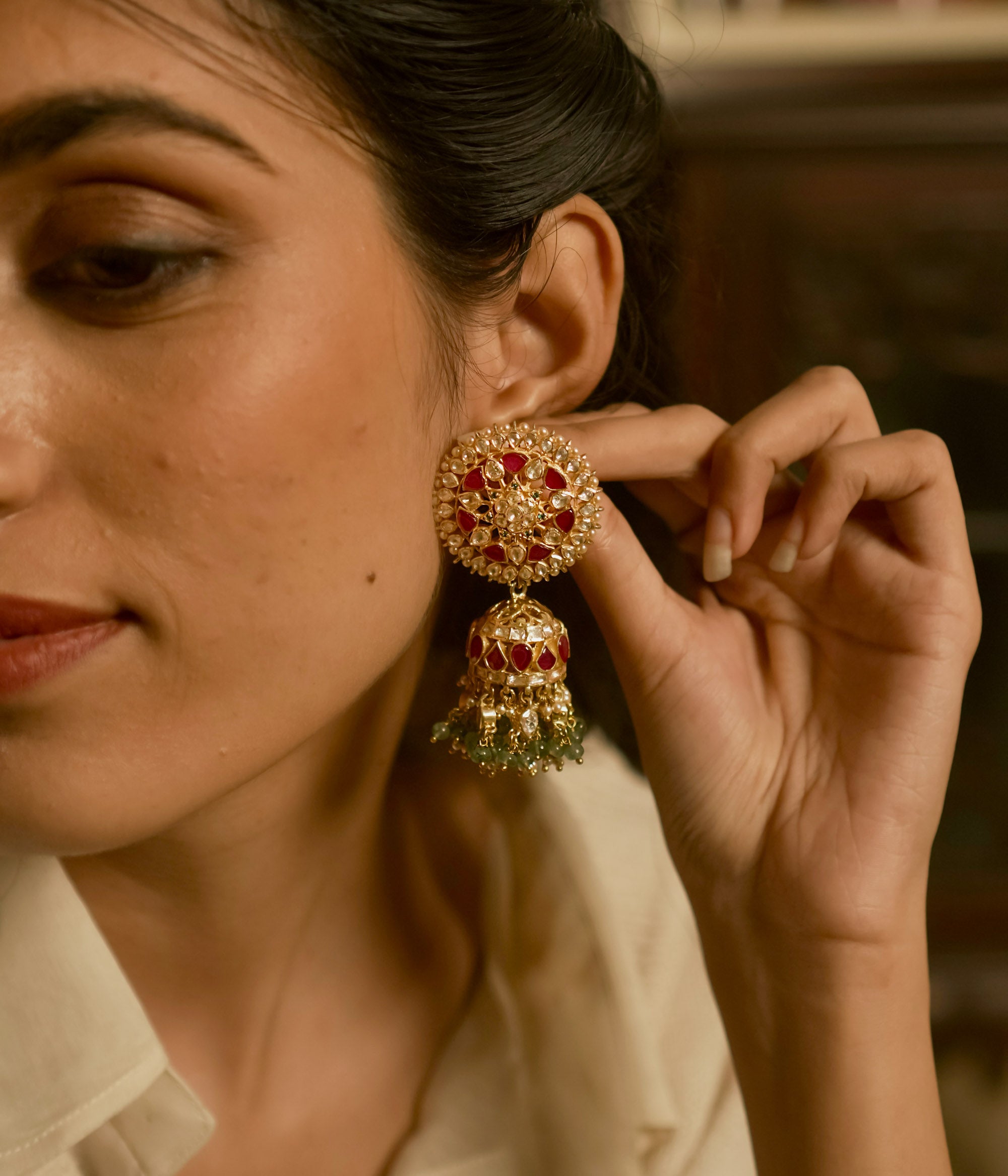 Zaneta Earrings - fantasy jewelry with elegance and charm, perfect for royal and magical moments.