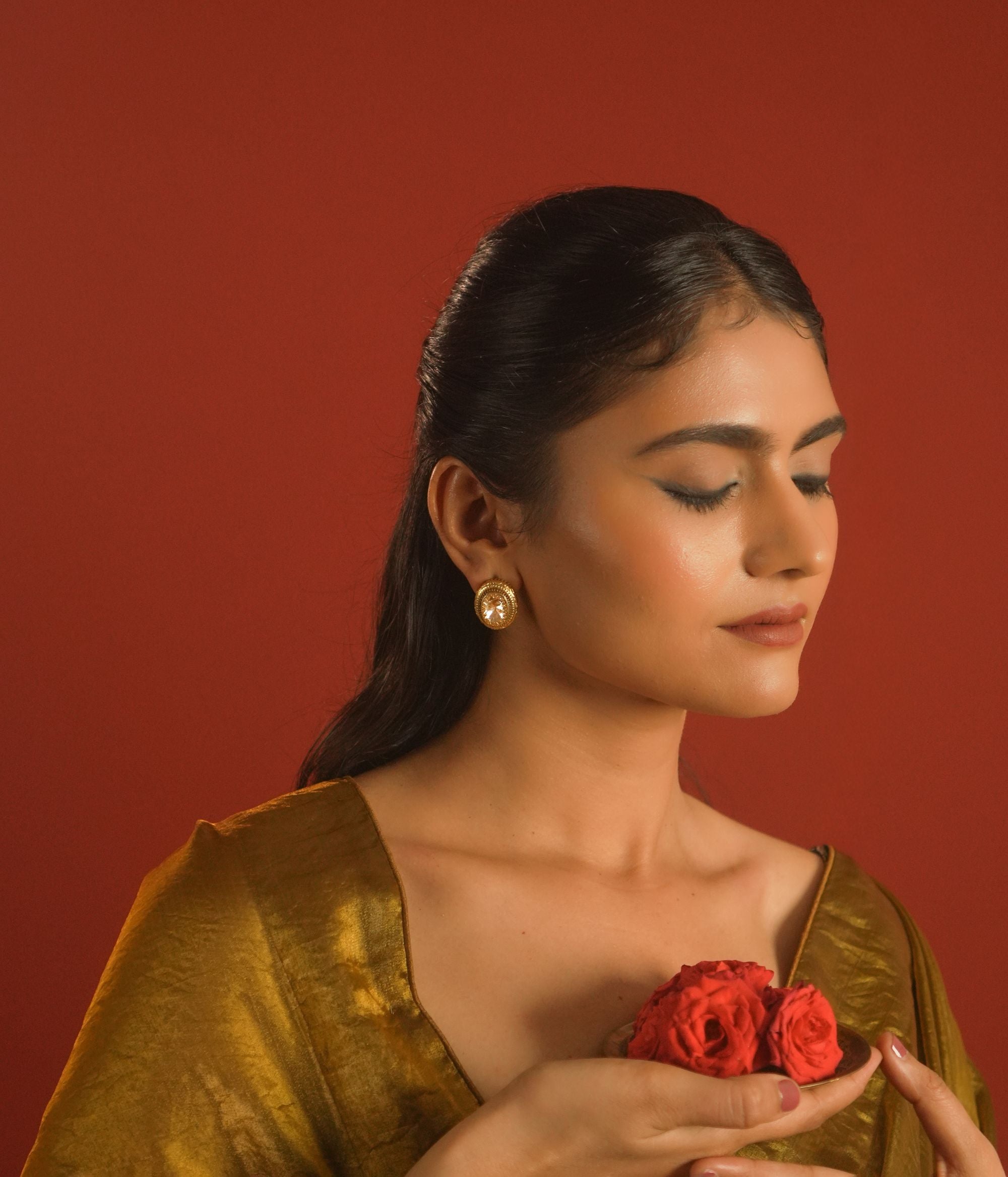 Mila Earrings, 925 silver