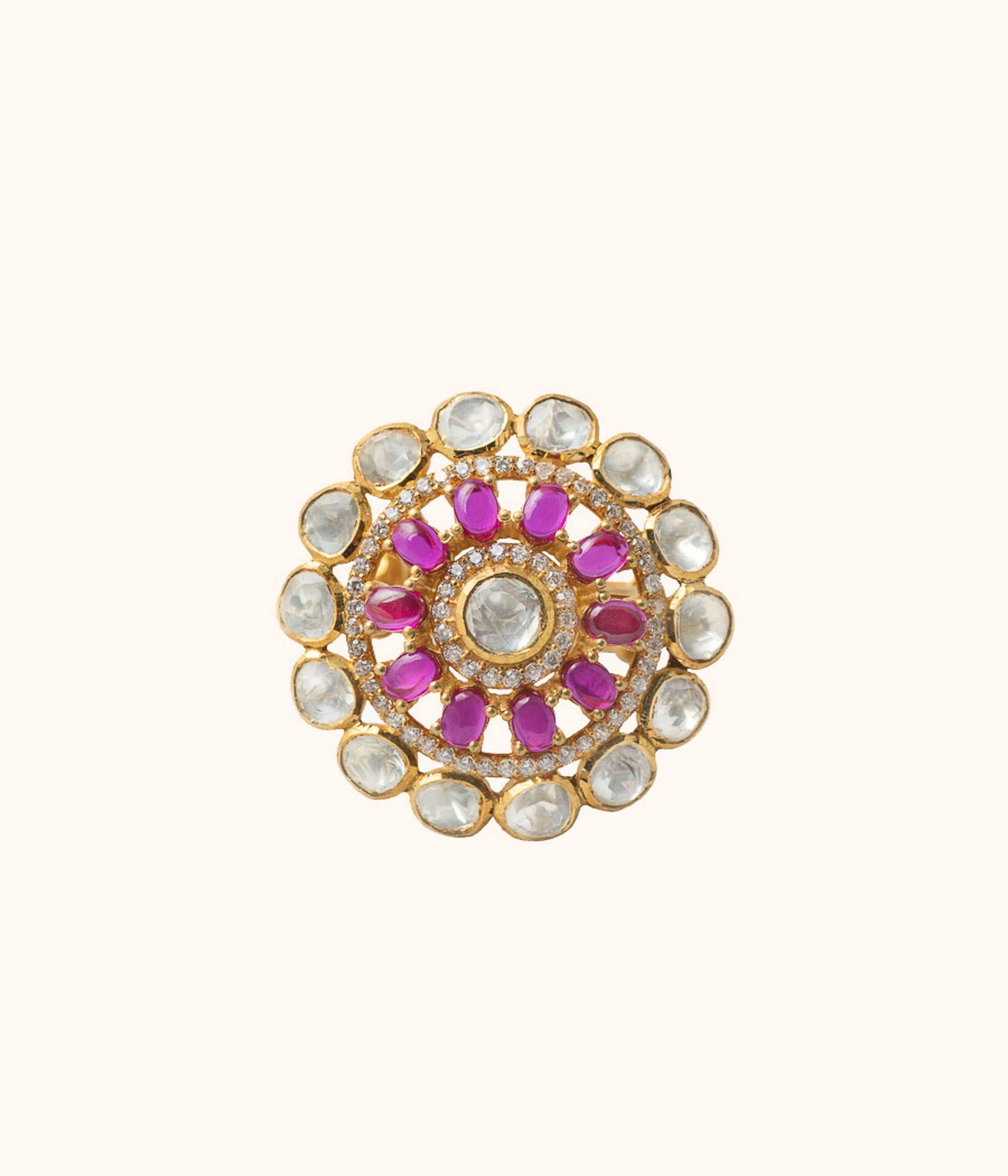 Noorani Contemporary Silver Ring