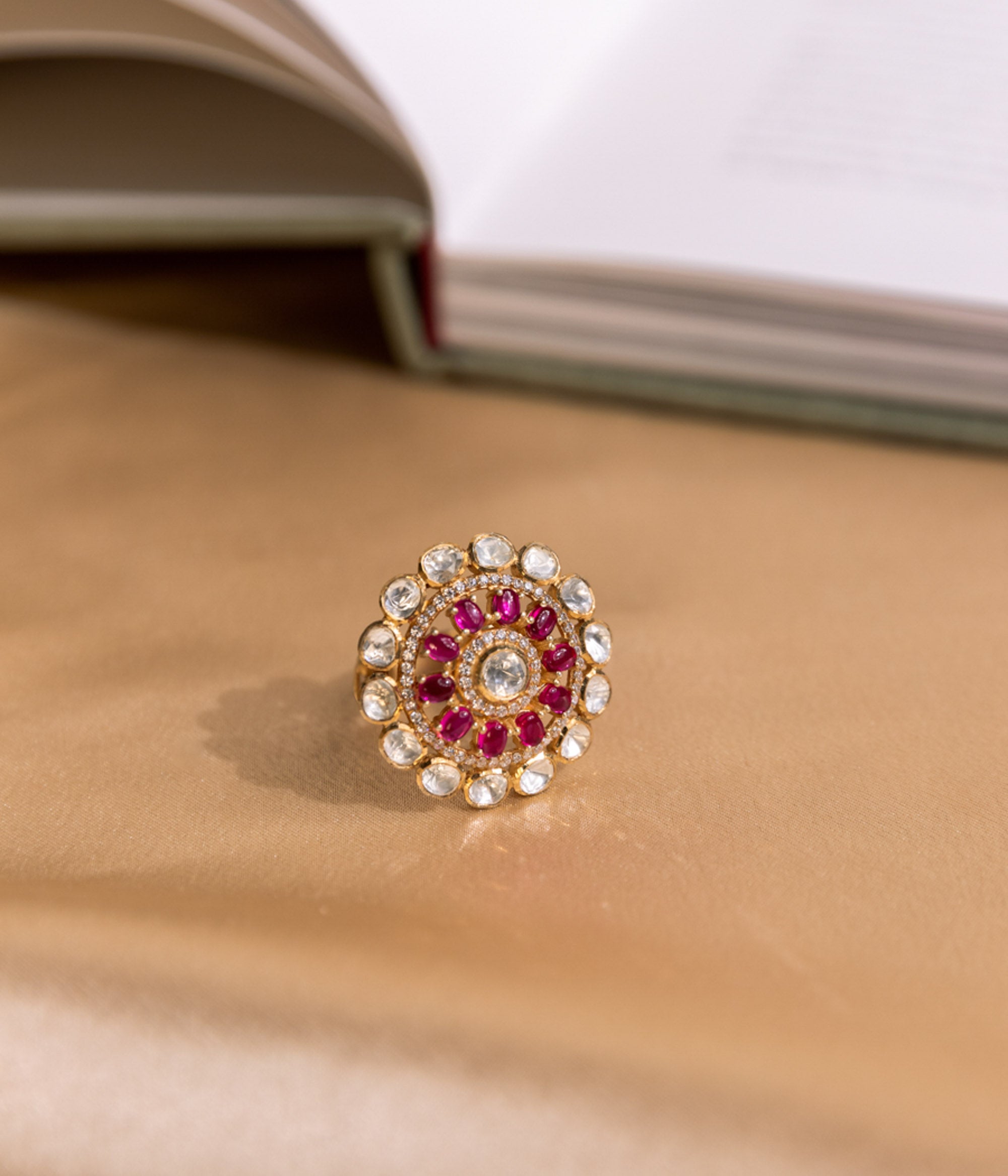 Noorani Contemporary Silver Ring
