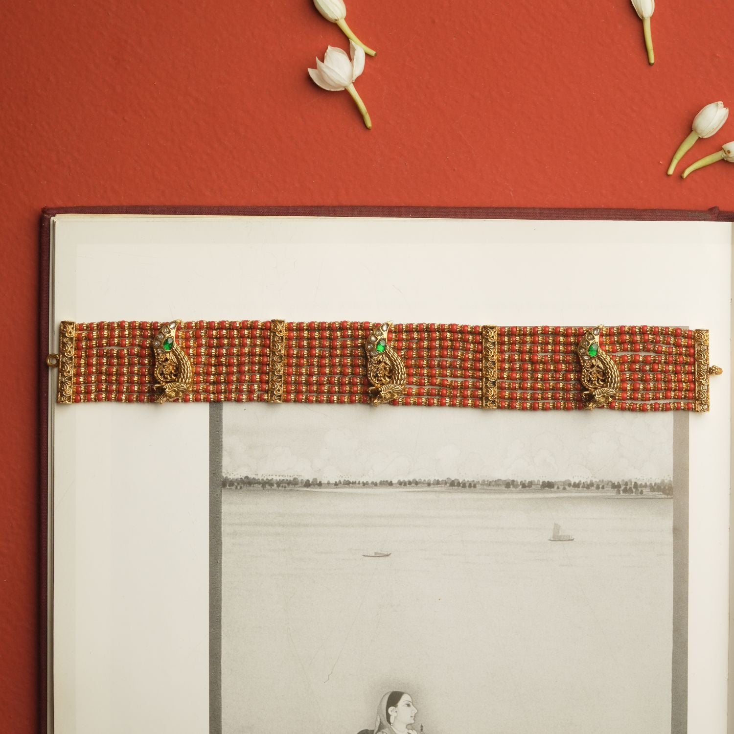 Savitri choker, 925 silver