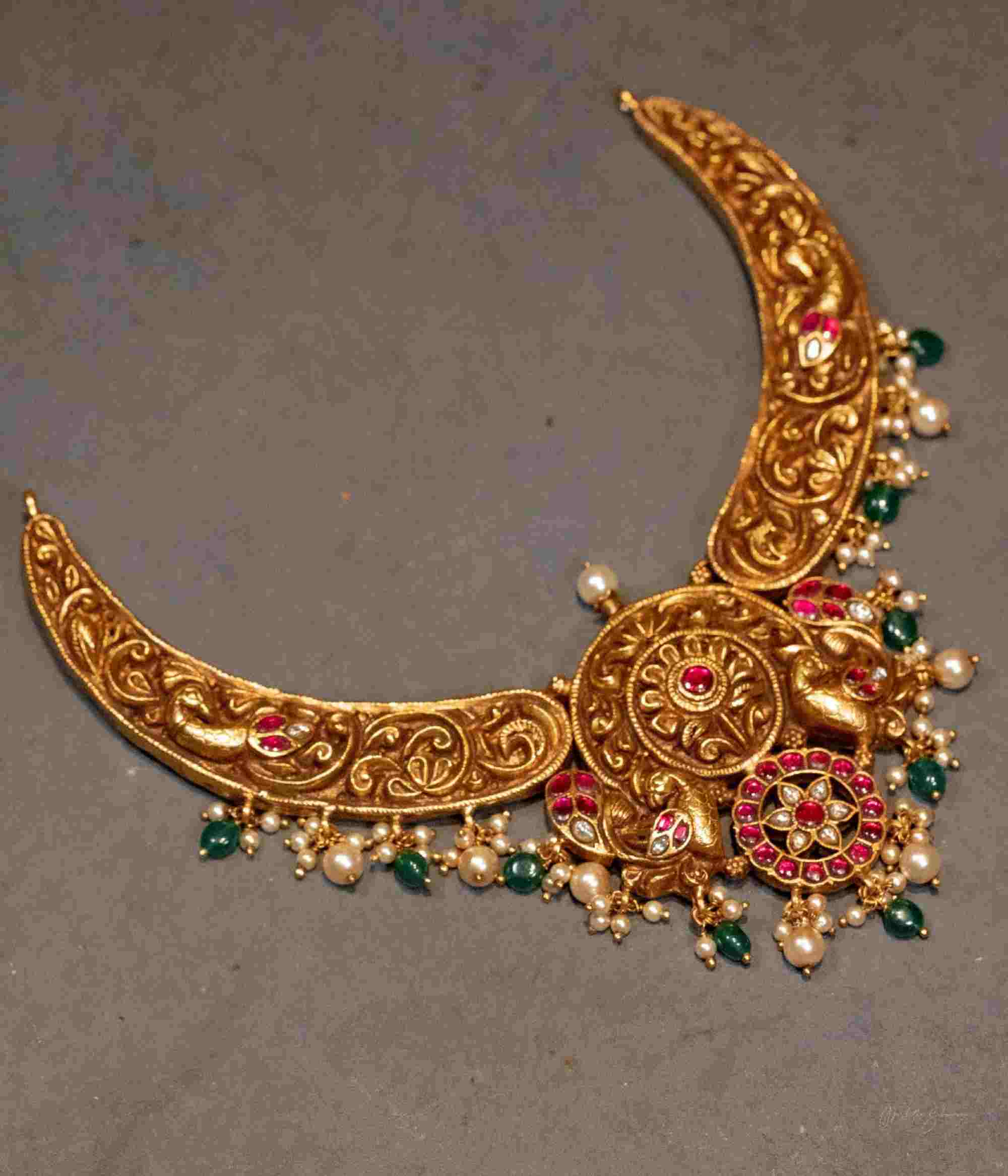 Pavani Temple Necklace