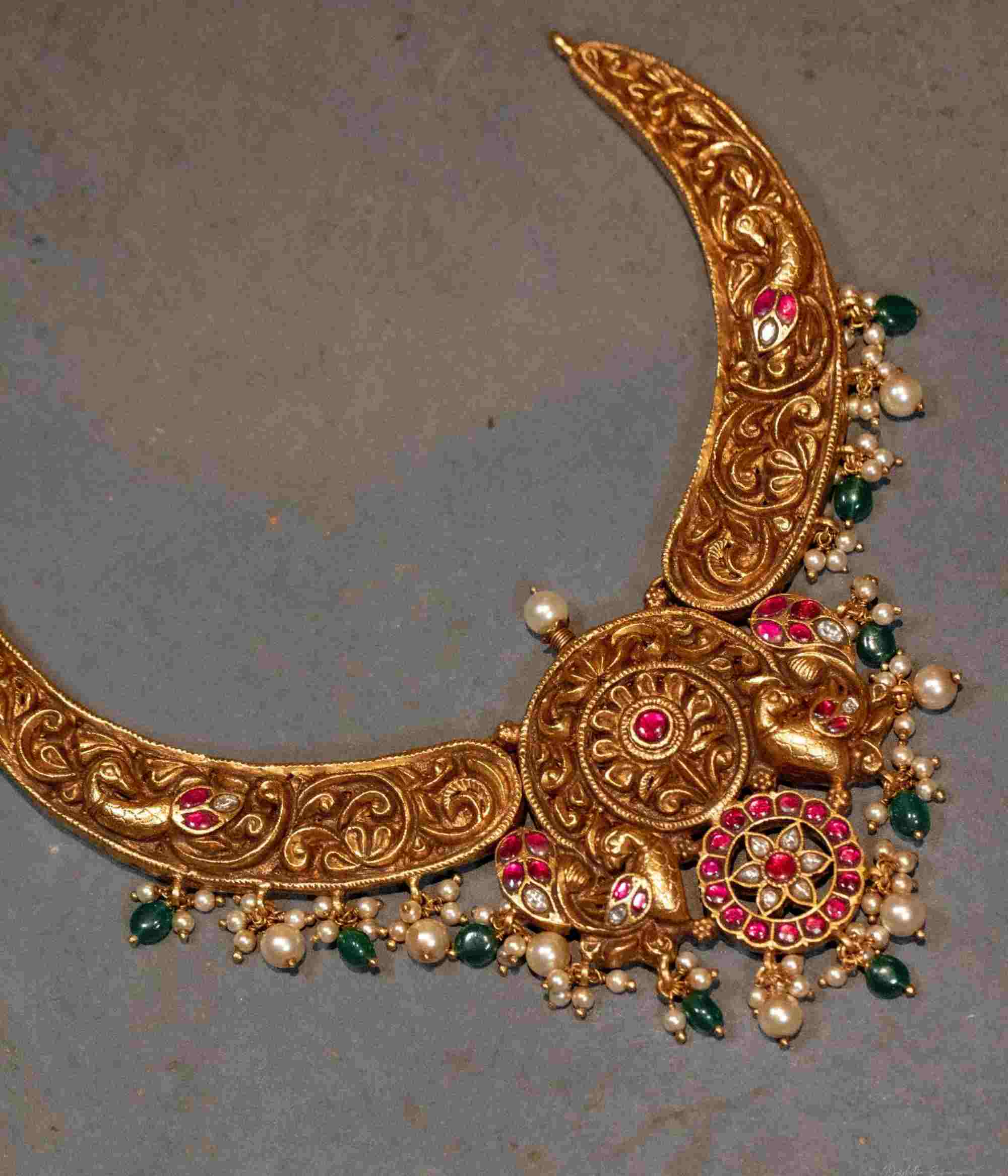 Pavani Temple Necklace