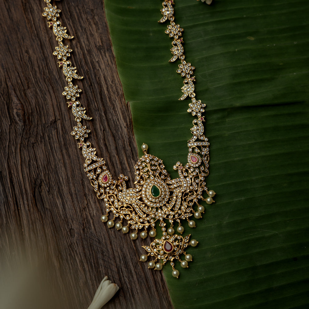 Red green Swarovski dream necklace