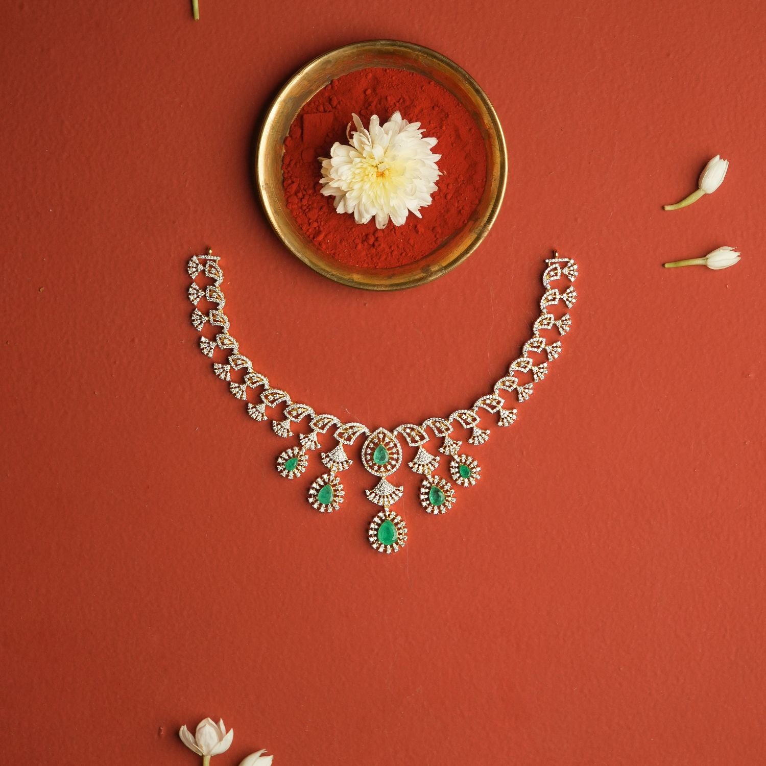 Heritage Ethereal necklace handcrafted in Chennai