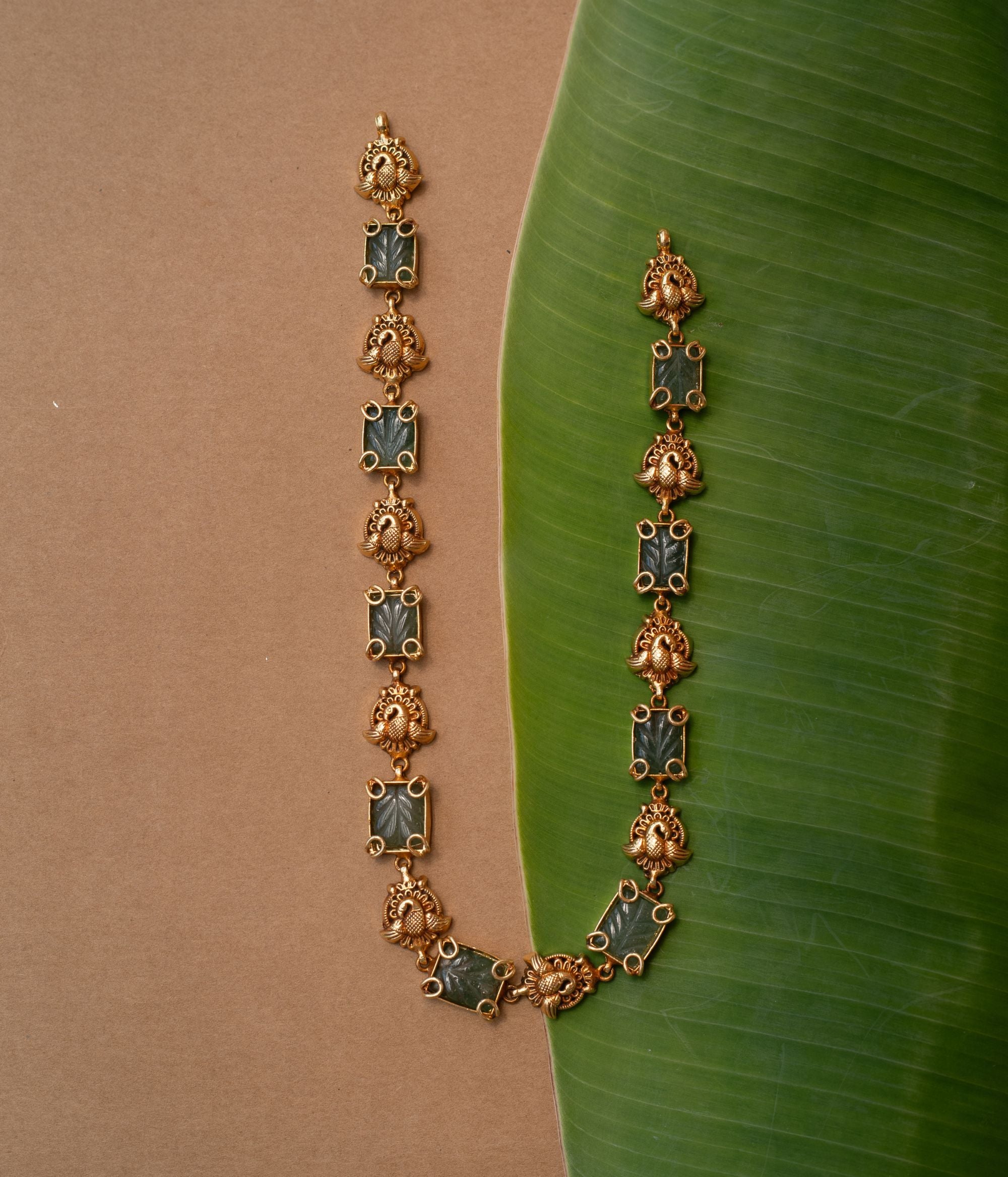 Sikhi Temple Chain handcrafted silver necklace from Chennai for ethnic styling