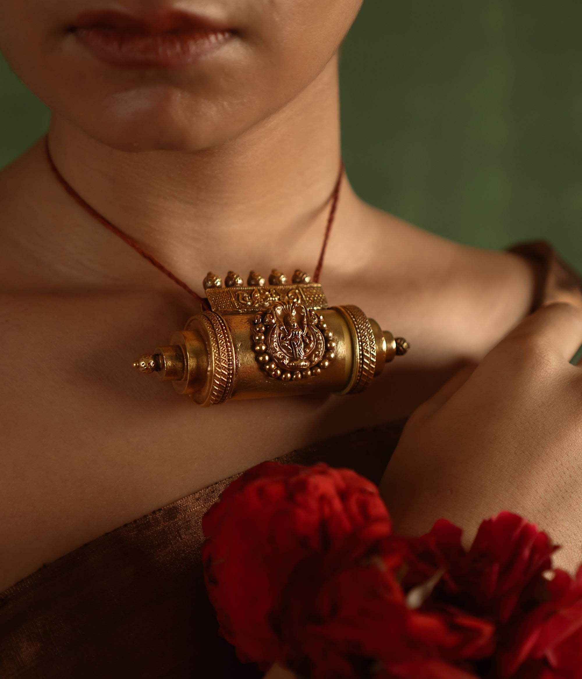 Minimal Gold Plated Tabeez Mangalsutra for Women