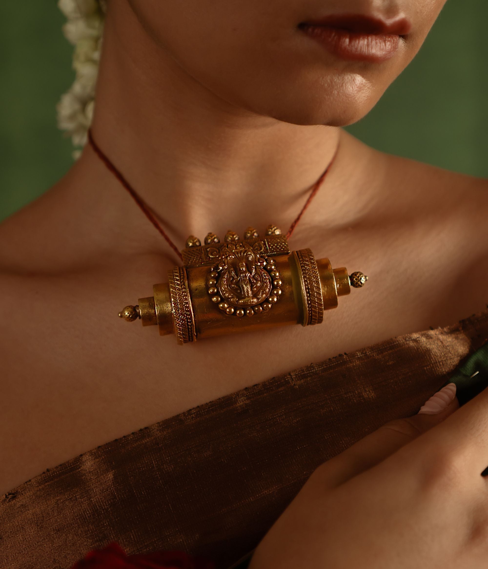 Minimal Gold Plated Tabeez Mangalsutra for Women