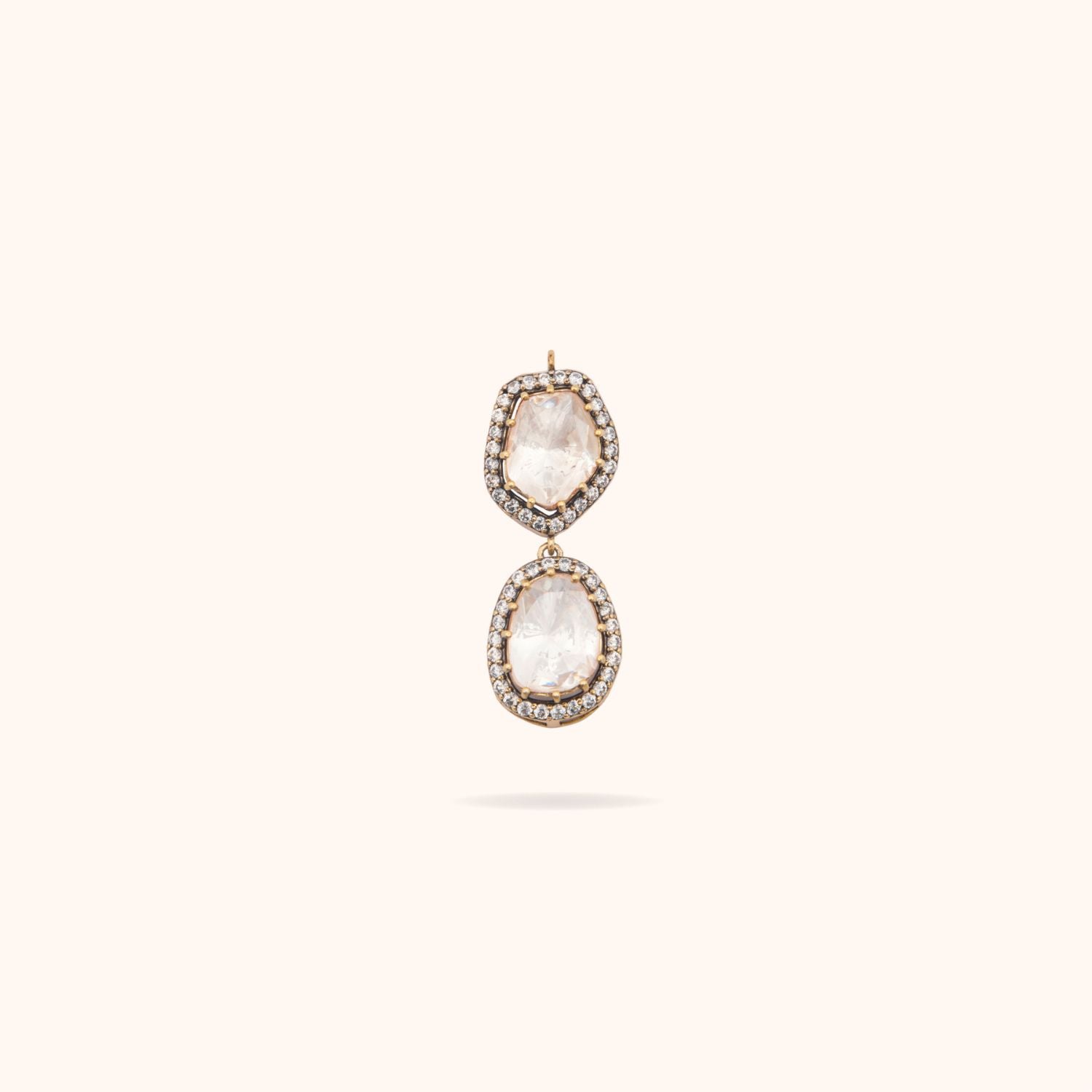 Trinele Mossonite Polki Pendant