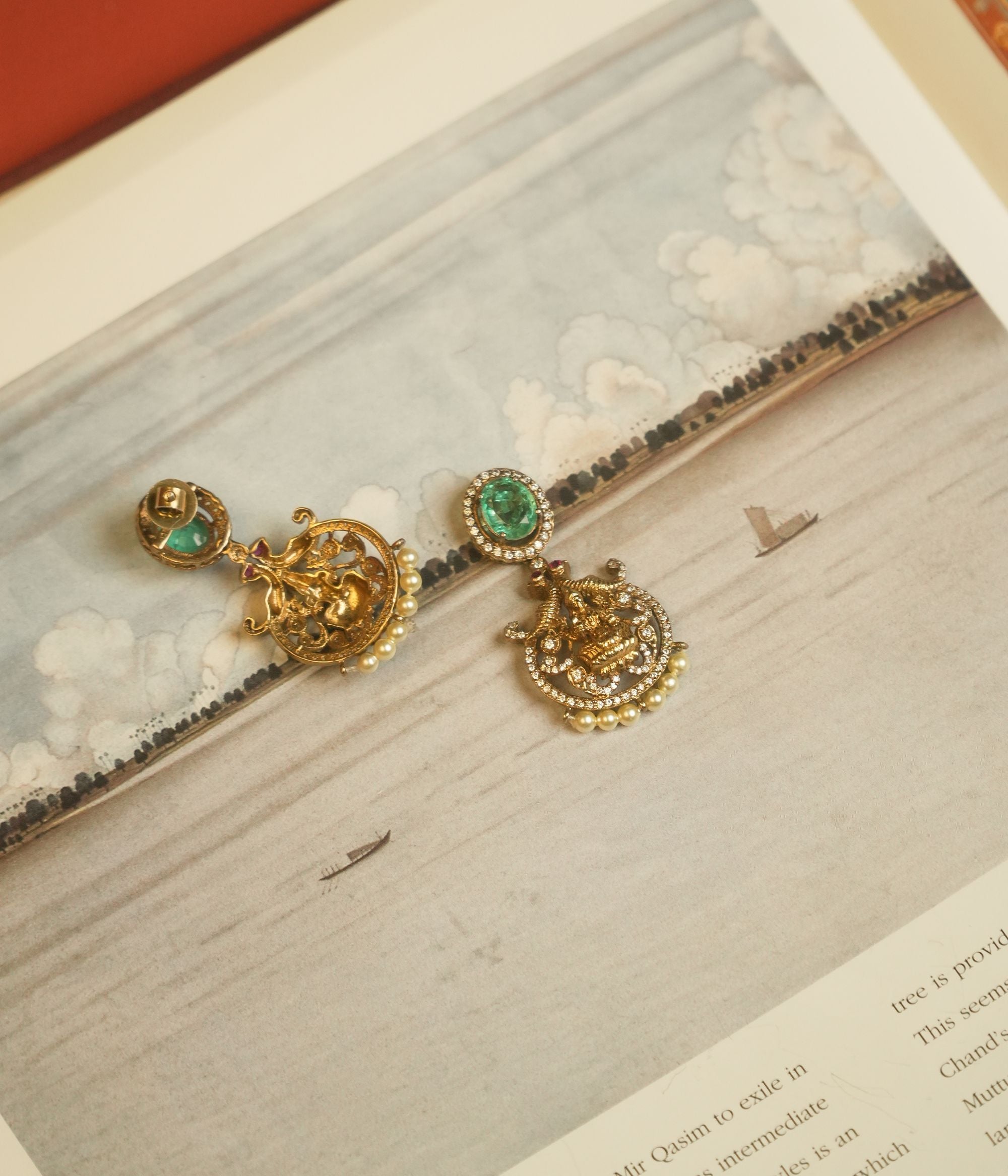 Juhi earrings, 925 silver