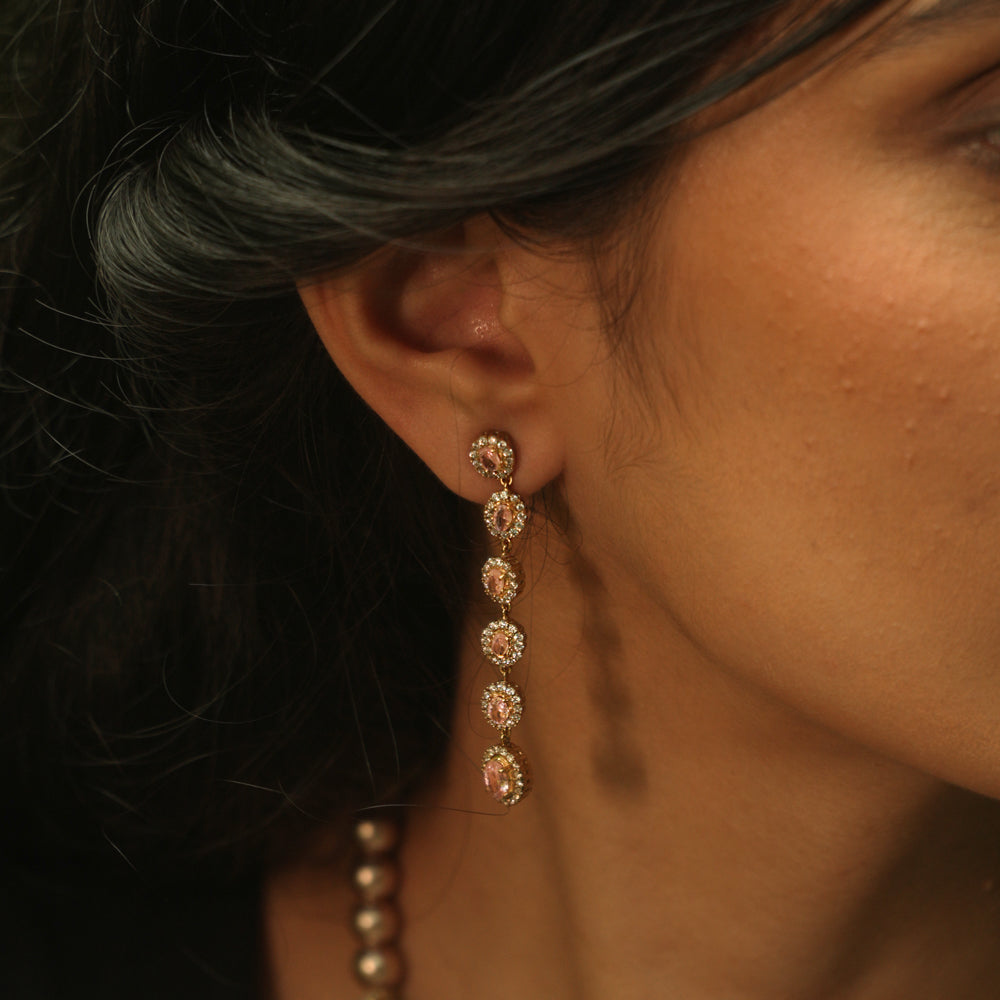 Blossom Earrings - fantasy jewelry with elegance and charm, perfect for royal and magical moments.