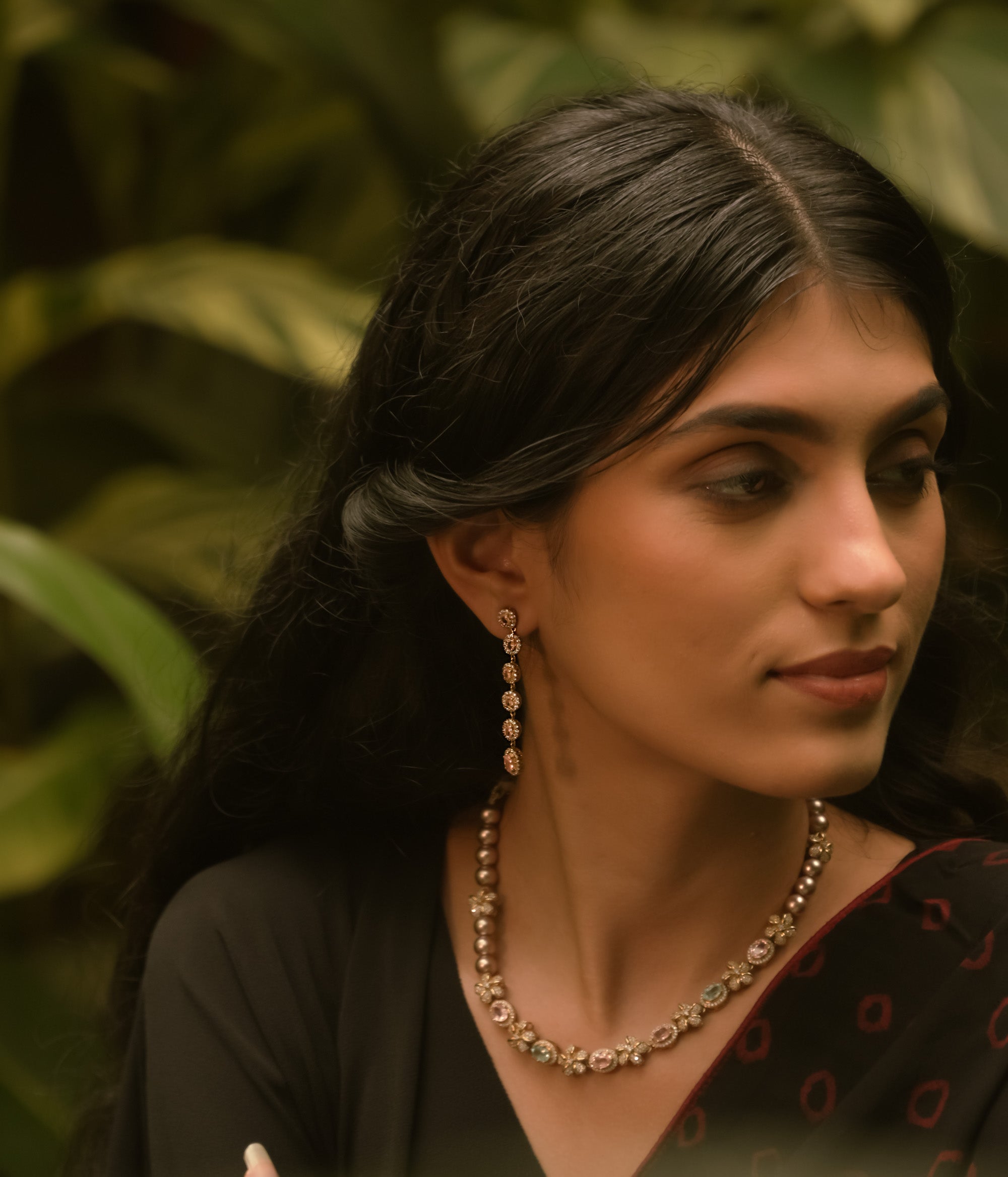 Blossom Earrings - fantasy jewelry with elegance and charm, perfect for royal and magical moments.