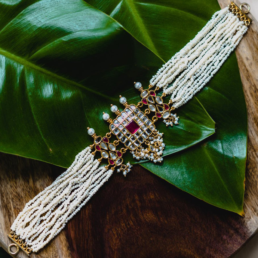 The PALM LEAF Necklace