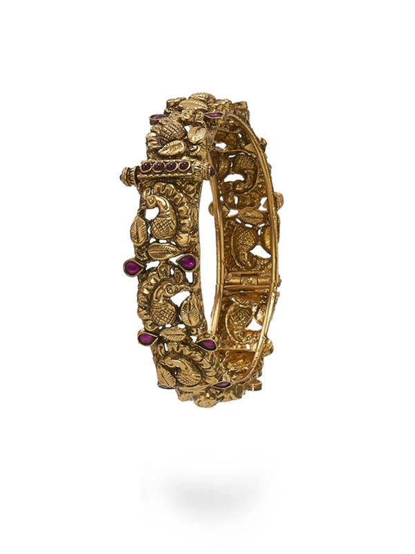 Peacock Chariot Bangle