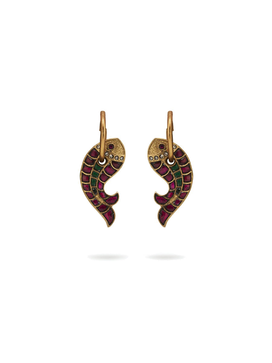 THE RED KOI Earrings