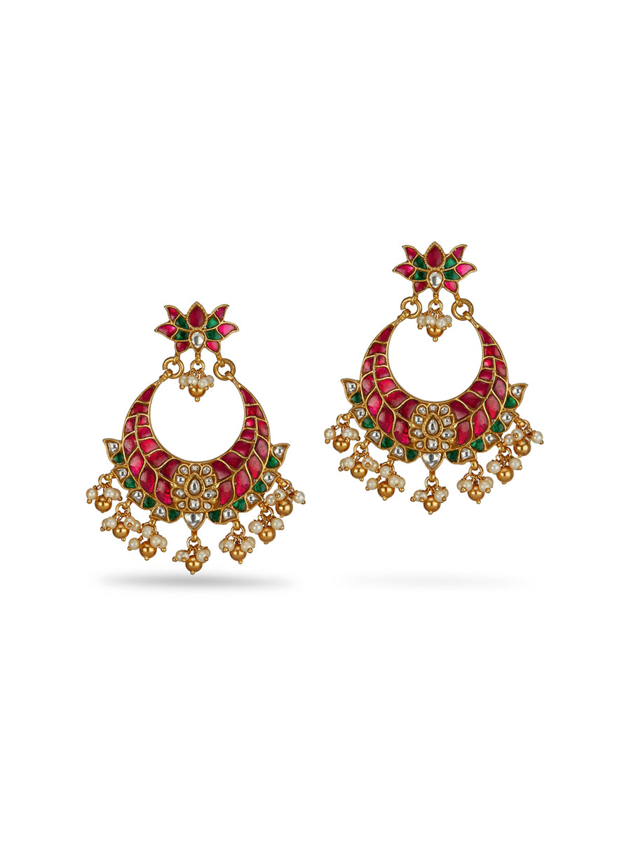 Aniha Chandbali Heirloom Earrings