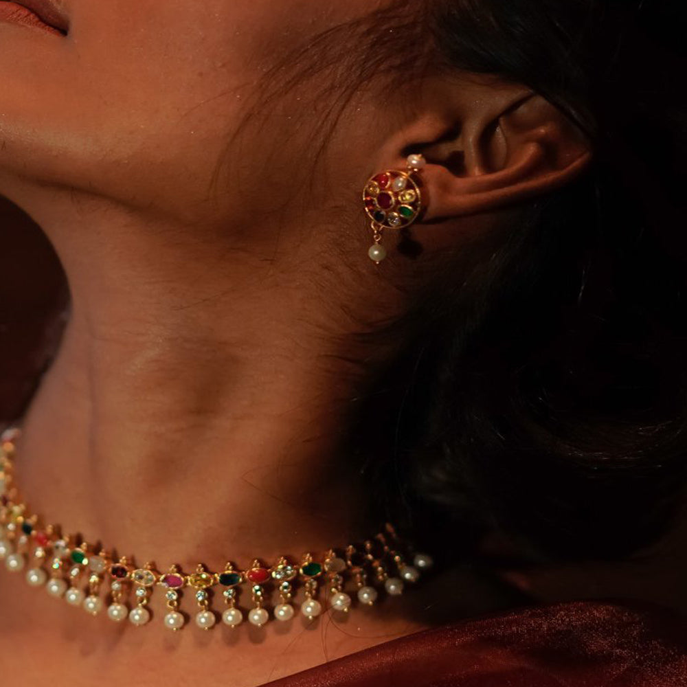 Shalaj Pearl Earrings