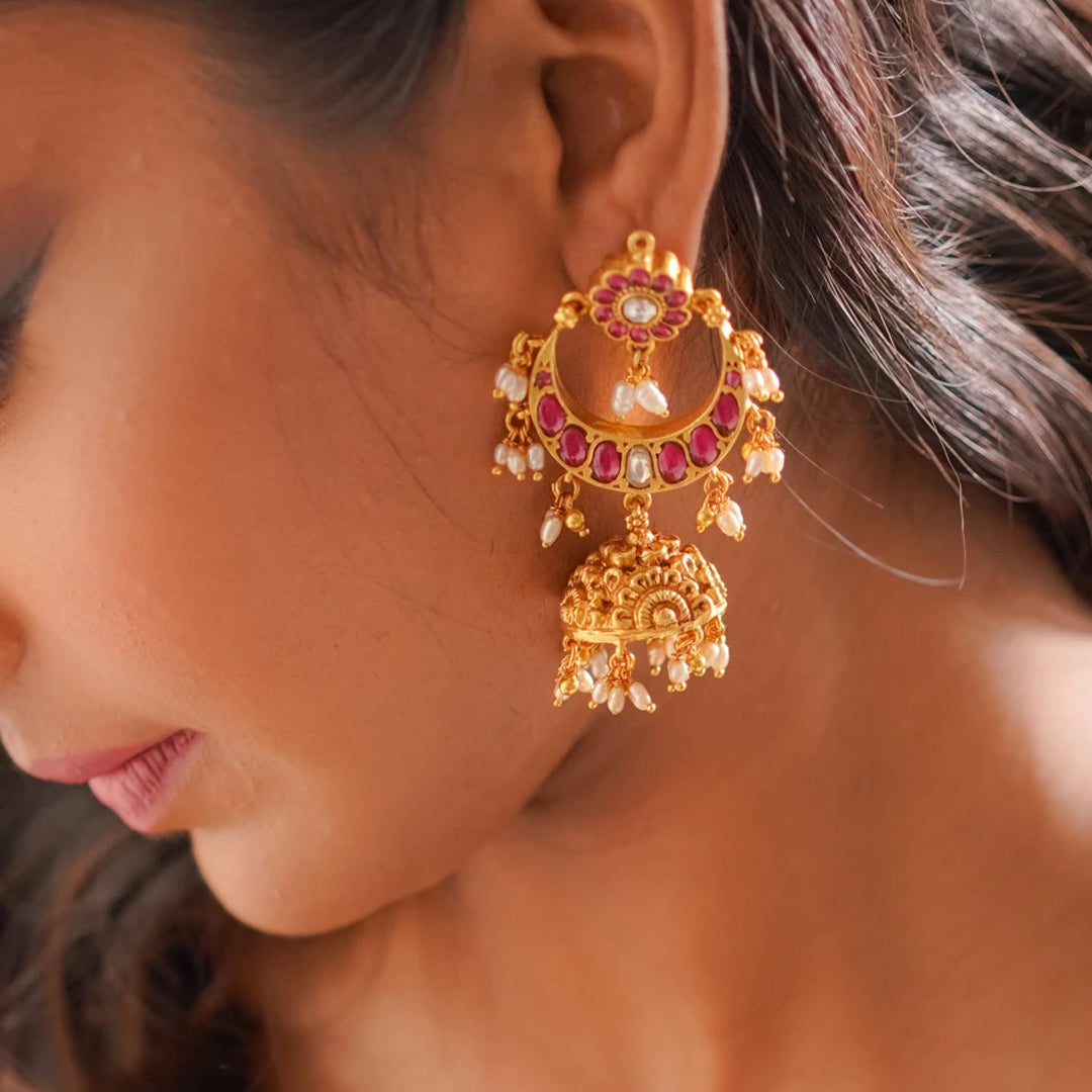 Chanda Jhumkas Earrings
