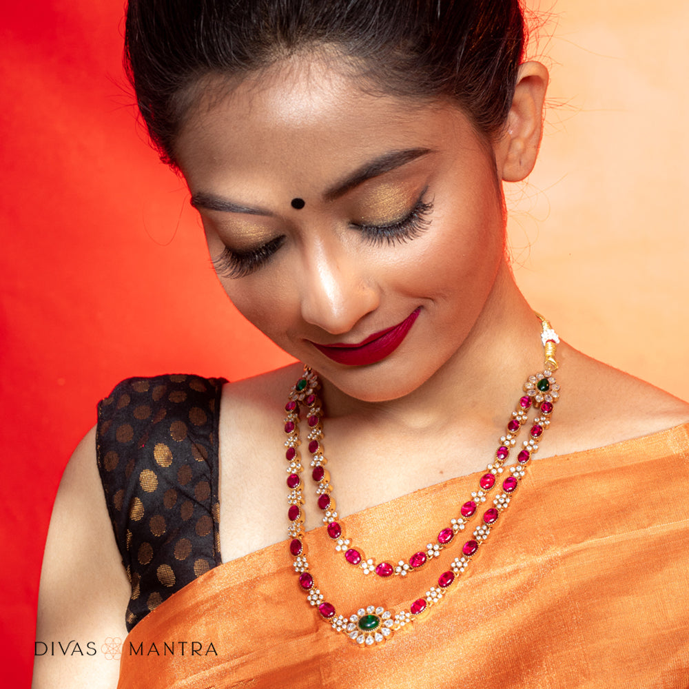 TAGAR RED Double Necklace