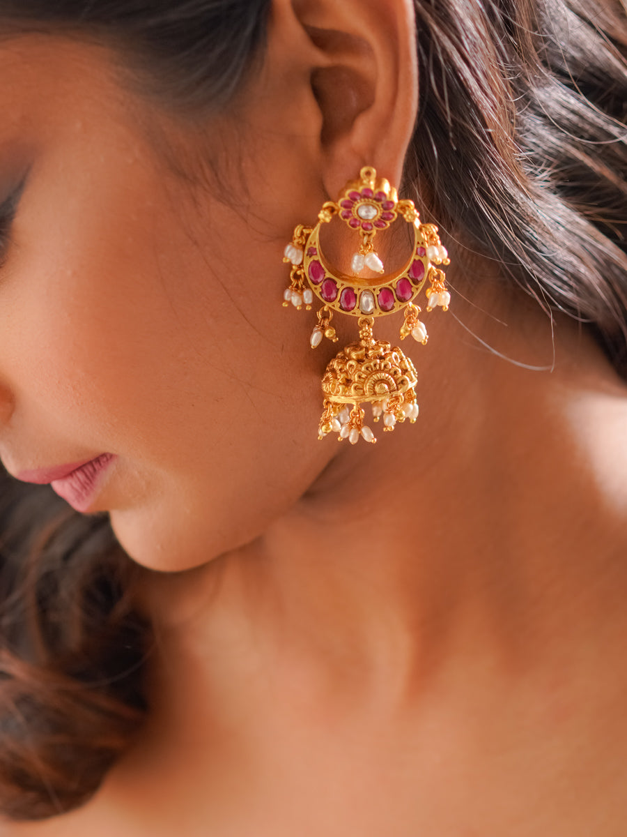 Chanda Jhumkas Earrings