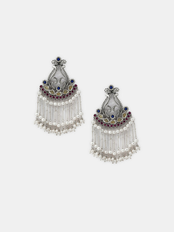 Drizzle of Pearls Earrings