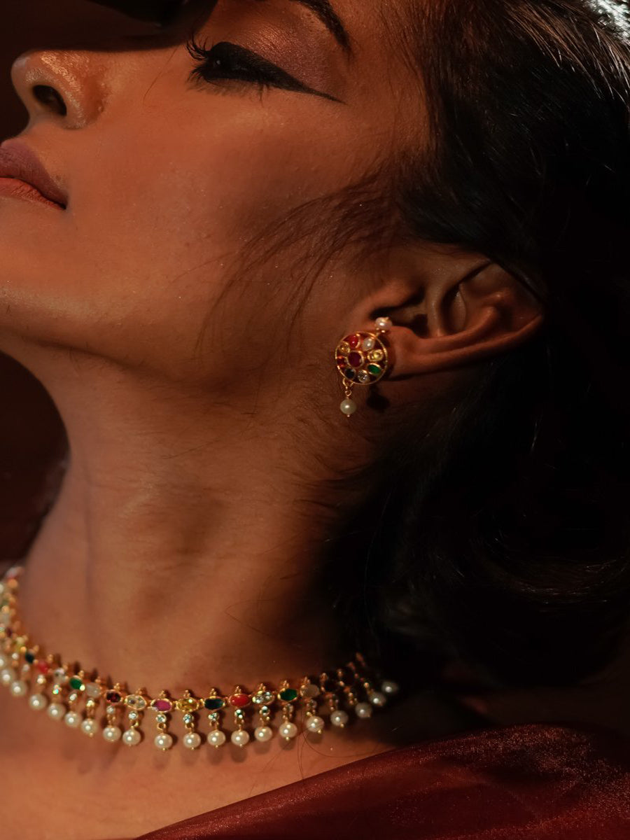 Shalaj Pearl Earrings