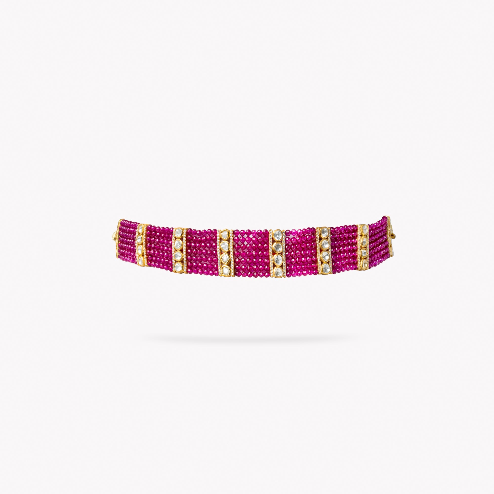 Varali Moissonite Polki Choker