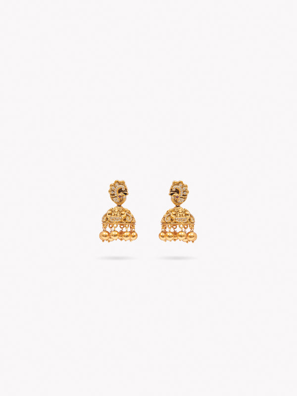 Amoh Nakshi CZ Jhumki